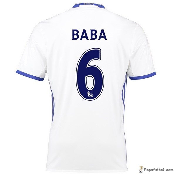 Camiseta Chelsea Replica Tercera Ropa Baba 2016/17 Blanco